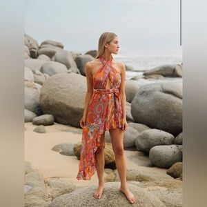 NWT Sundress Amina Marbella Havana Framboise Dress